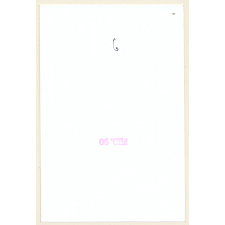 Erotic Study: Racy Natural Darkhaired Nude *3 (Vintage Photo ~1990s)