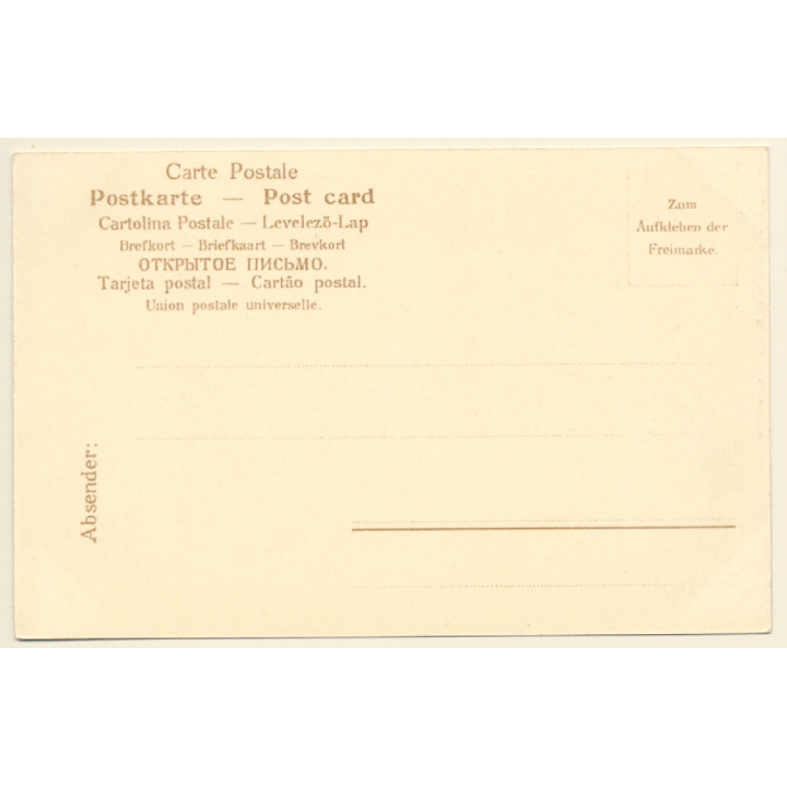 Esslingen a.N. / Germany: Kirche zu St. Bernhardt (Vintage PC 1903)