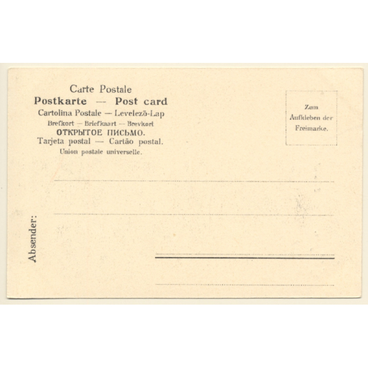 Esslingen a.N. / Germany: Frauenkirche (Vintage PC 1903)