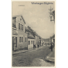 Lederberg / Querfurt: Bäckerei Adolf Siegel - Strassenansicht (Vintage PC 1910s/1920s)