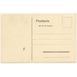 Lederberg / Querfurt: Bäckerei Adolf Siegel - Strassenansicht (Vintage PC 1910s/1920s)