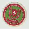 Hotel Miranda & Suizo / Spain (Vintage Luggage Label)