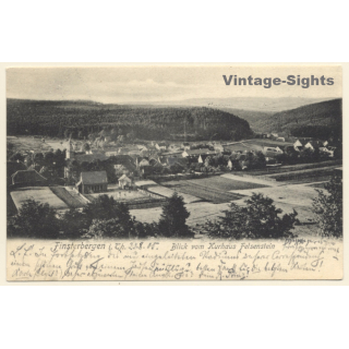 Finsterbergen / Germany: Blick vom Kurhaus Felsenstein (Vintage PC 1905)