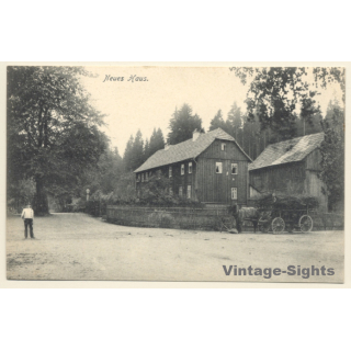 Tambach Dietharz / Germany: Neues Haus - Thüringer Wald (Vintage PC 1910s)