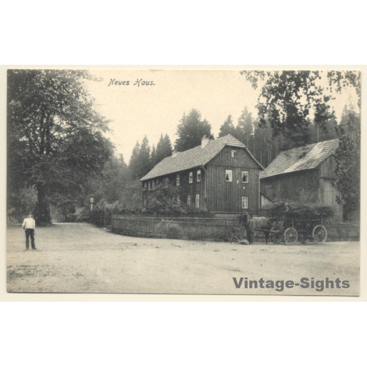Tambach Dietharz / Germany: Neues Haus - Thüringer Wald (Vintage PC 1910s)