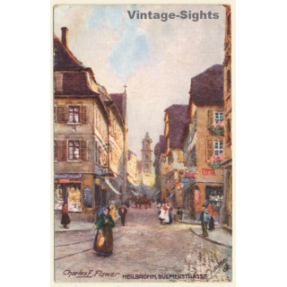 Charles F. Flower: Heilbronn - Sülmerstrasse (Vintage PC 1911)