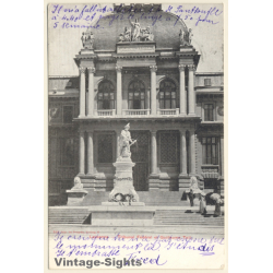 Lausanne / Switzerland: Tribunal Fédéral et Guillaume Tell (Vintage PC 1902)