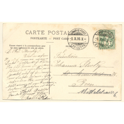 Les Brenets / Switzerland: Hotel du Saut du Doubs (Vintage PC 1906)