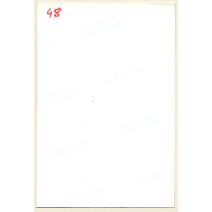 Erotic Study: Shorthaired Nude Curlyhead *1 / Boobs (Vintage Photo ~1990s)