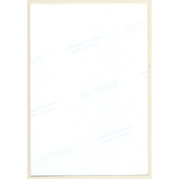 Artistic Erotic Study: Longhaired Nude on Chair (Vintage Photo ~1990s)