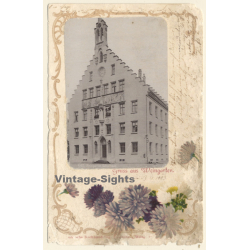 Weingarten / Germany: Rathaus (Vintage RPPC 1903)