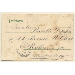 Schwäbisch Hall / Germany: Weilertor - Im Weiler 18 (Vintage PC 1903)