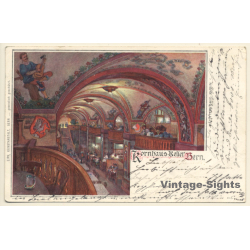 Bern / Switzerland: Kornhaus Keller(Vintage PC Litho 1901)