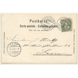 Bern / Switzerland: Kornhaus Keller(Vintage PC Litho 1901)