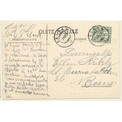 Switzerland: Les Marécottes et la Dent de Morcles (Vintage PC 1906)