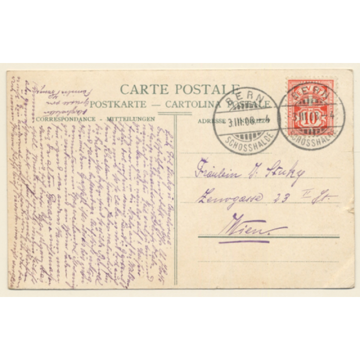 Bern / Switzerland: Johanniskirche - Eglise St. Jean (Vintage PC 1908)