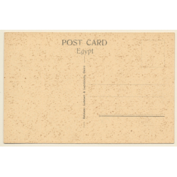 Lehnert & Landrock N°1043: Cairo - The Great Sphinx / Camel (Vintage PC 1910s/1920s)