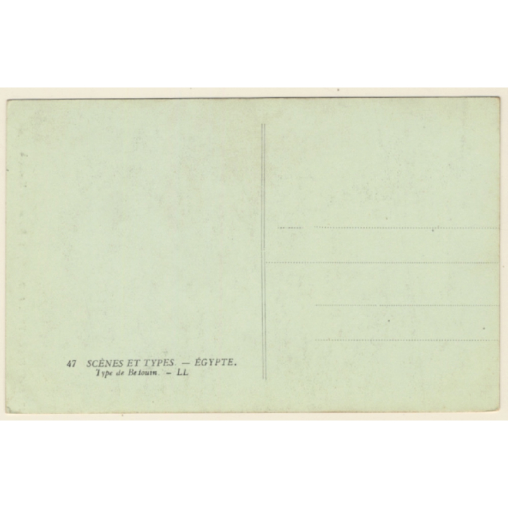 LL 47 / Egypt: Bedouin at Kantarah / Camels (Vintage PC 1910s/1920s)