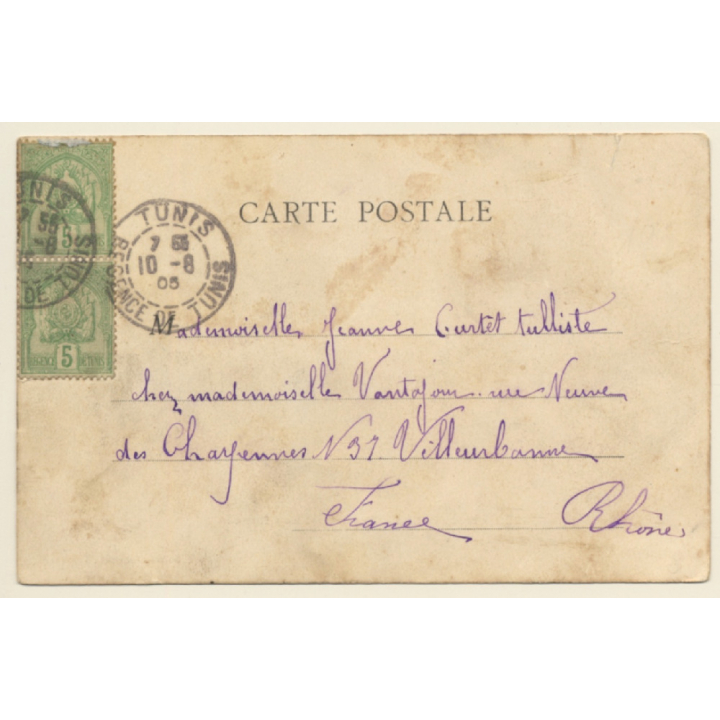 Tunisia: Noce Arabe - Transport de Fiancés / Camels - Desert (Vintage PC 1905)