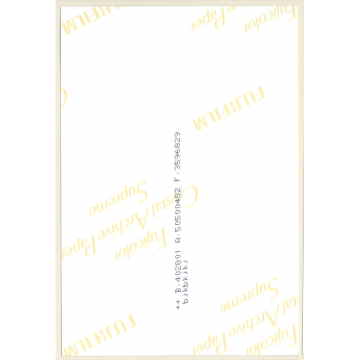 Erotic Study: Racy Topless Blonde In Red Panties (Digital Photo Print ~2000s)