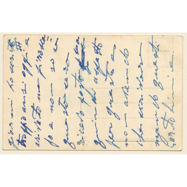 Somalia / Italian Colony: Natives & Camel Caravan (Vintage PC ~1920s)