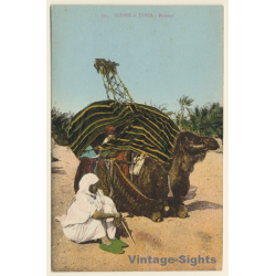 Scenes et Types 295: Bassour & Camel / Ethnic (Vintage PC 1910s/1920s)