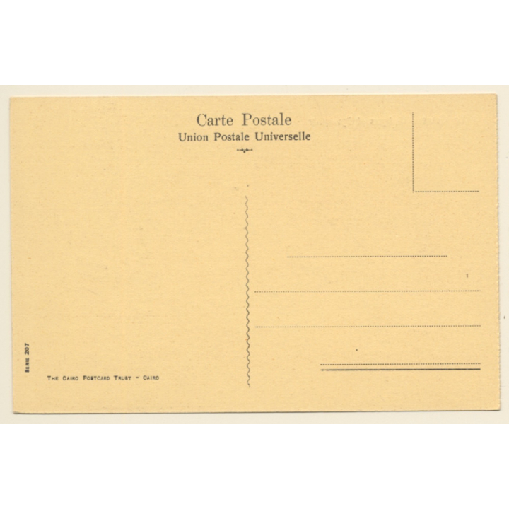 Cairo / Egypt: Sphynx et Pyramide - Camel Caravan (Vintage PC 1910s/1920s)
