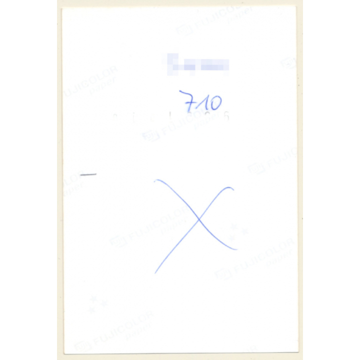 Erotic Study: Natural Darkhaired Female Undressing*4 / Nude (Vintage Photo ~1990s)