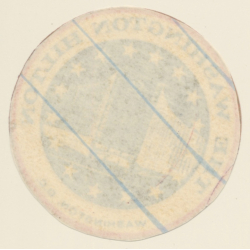 Washington D.C. / USA: The Washington Hotel (Vintage Self Adhesive Luggage Label / Sticker)