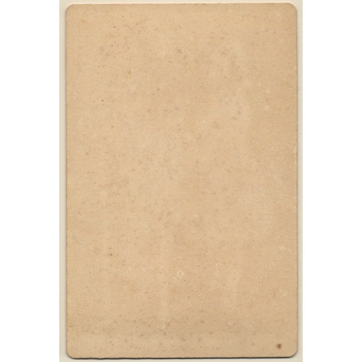 Joseph Fritz / Donauwörth: Elegant Lady with Fox Stole & Victorian Hat (Vintage Cabinet Card 1900s/1910s)