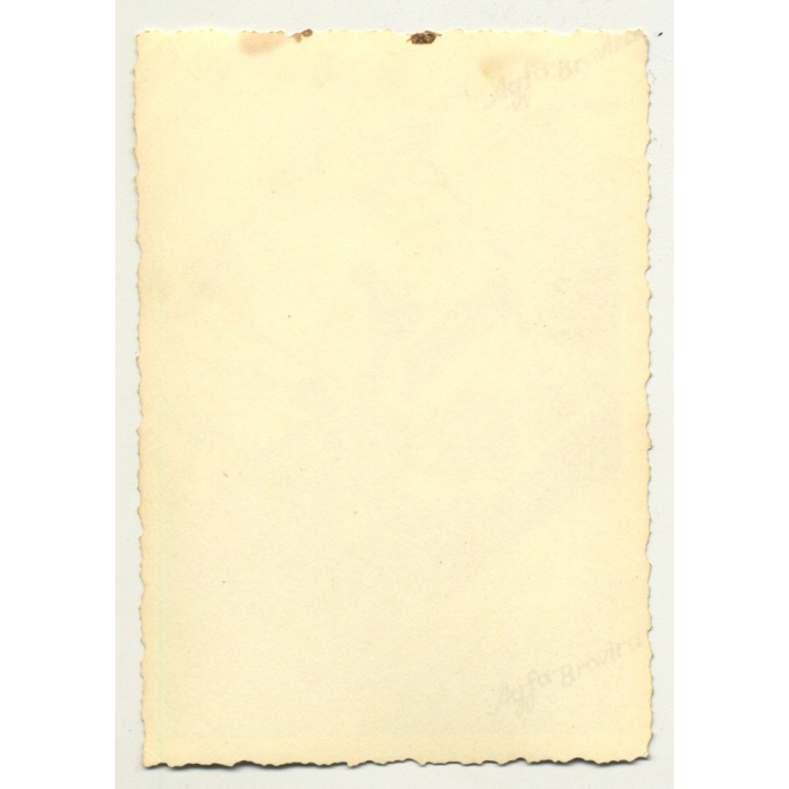 Modificated 1934 Ford Deluxe On Safari - Congo? Africa (Vintage Photo B/W)