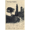 Lago di Lugano / Switzerland: Chiesa à Oria - Church (Vintage PC 1908 )