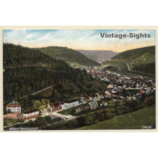 Calw / Schwarzwald: Höhere Handelschule (Vintage PC 1910)