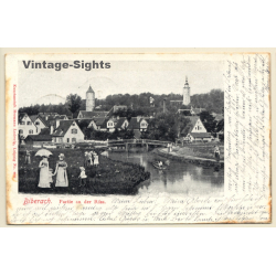 Biberach: Partie an der Riss (Vintage PC 1903)