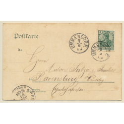 Biberach: Partie an der Riss (Vintage PC 1903)