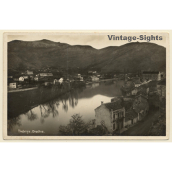 Trebinje - Gradina / Bosnia & Herzegovina: Partial View - River (Vintage RPPC ~1910s/1920s)