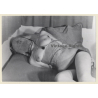 Slim Maid In Chain Bondage / Full Face Mask - BDSM (2nd Gen. Photo 1960s)