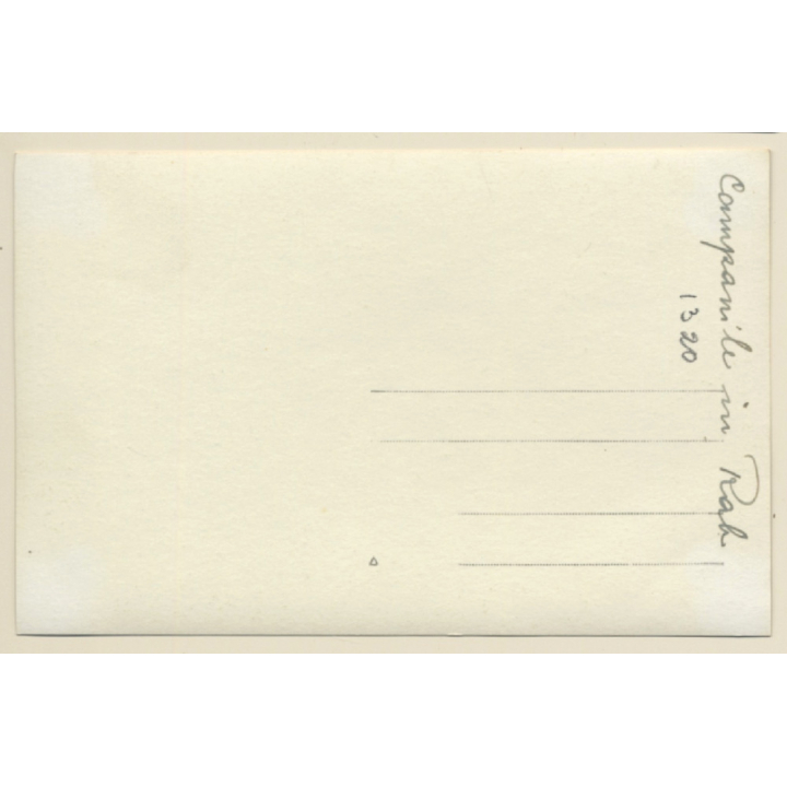 Rab / Croatia: St. Mary's Campanile - Church (Vintage RPPC 1930s)