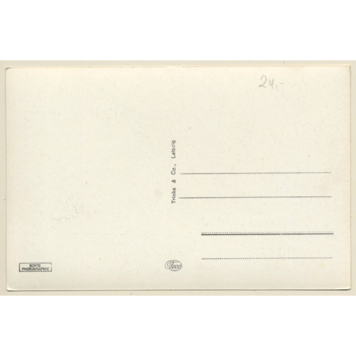 Rottweil am Neckar: Adolf Hitler Strasse (Vintage RPPC 1930s/1940s)