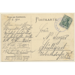 Enzklösterle im Schwarzwald: Ortsansicht (Vintage PC 1910)
