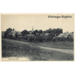 Muri bei Bern / Switzerland: Blick auf Ort (Vintage PC 1912)