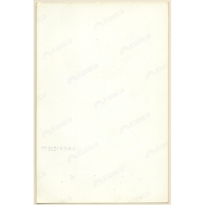 Erotic Study: Semi Nude Kneeling On Bed / Butt (Vintage Photo France ~1980s)