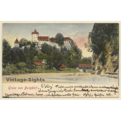 Bern / Switzerland: Schloss Burgdorf (Vintage PC 1903)