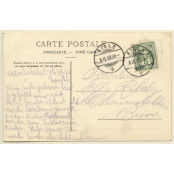 Aigle / Switzerland: Panorama View - Chateau (Vintage PC 1906)