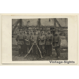 WW1: Königl. Württ. Landwehr Infantrie Regiment (Vintage RPPC 1915)
