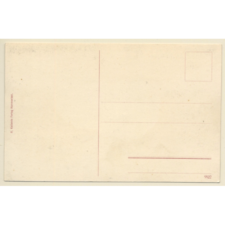 Hammerfest / Norway: Meridianstötten - Monument (Vintage PC ~1910s/1920s)