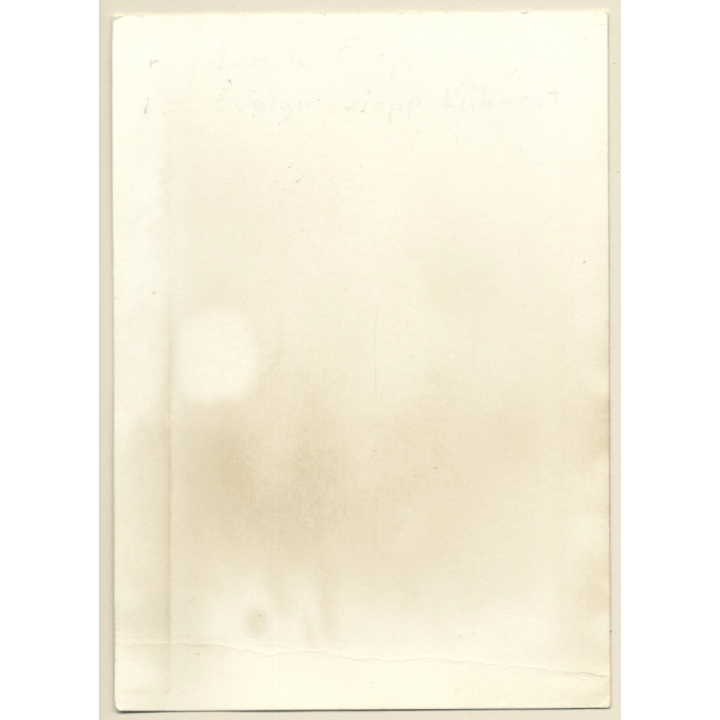 Erotic Study: 2 Natural Darkhaired Nudes (Vintage Photo GDR ~1980s)