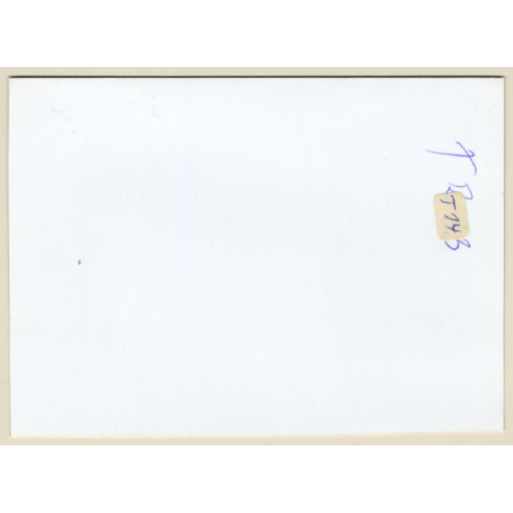 Erotic Study: Racy Darkhaired Semi Nude In Black Overknees (Vintage Photo France ~1980s)