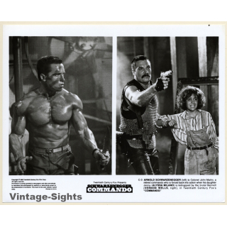 Arnold Schwarzenegger: Commando *4 / Movie Still (Vintage Photo 1985)