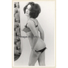 Erotic Study: Cheeky Semi Nude Pin-up Girl In Hot Lingerie*1 (Vintage Photo ~1950s/1960s)
